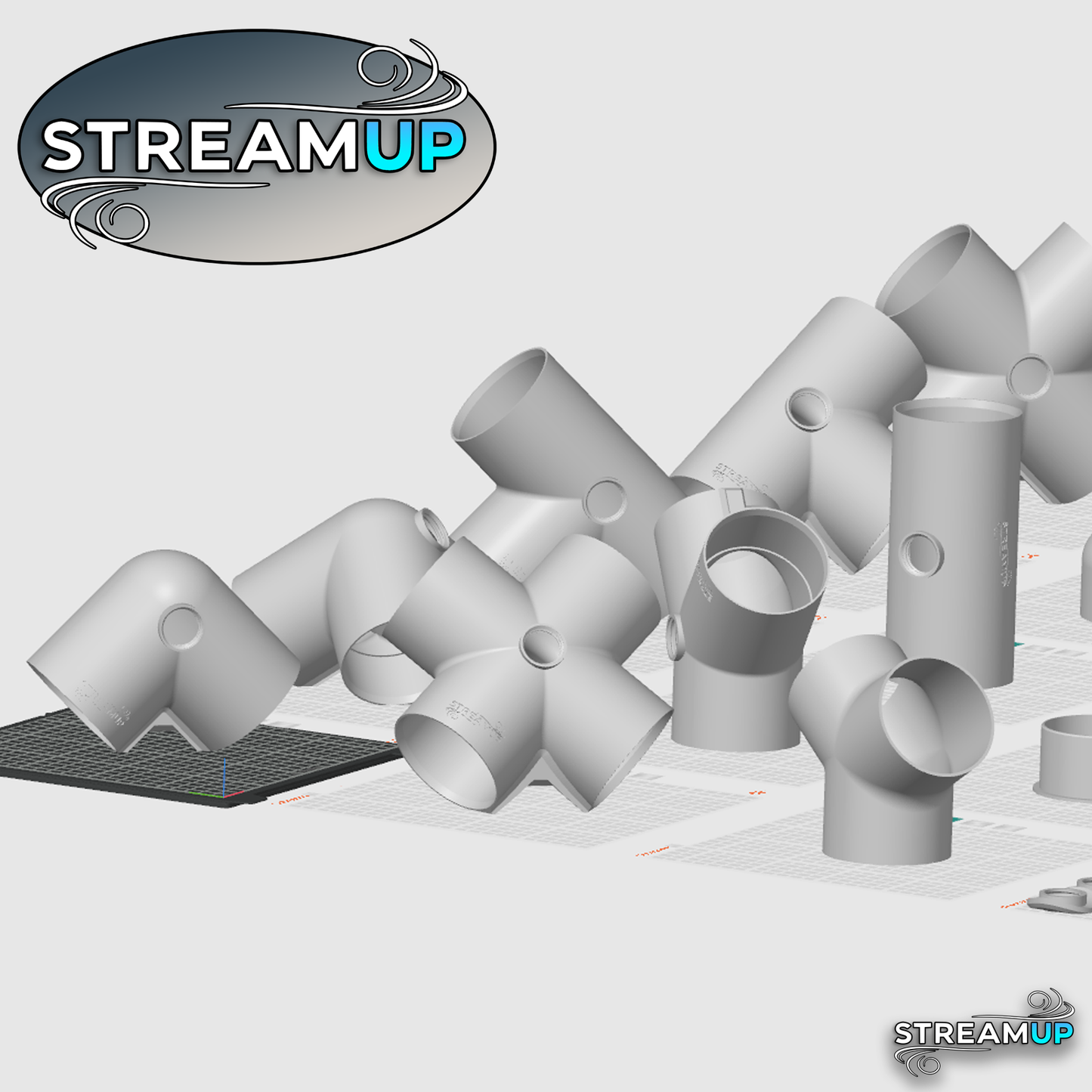 StreamUP - Einzelteile